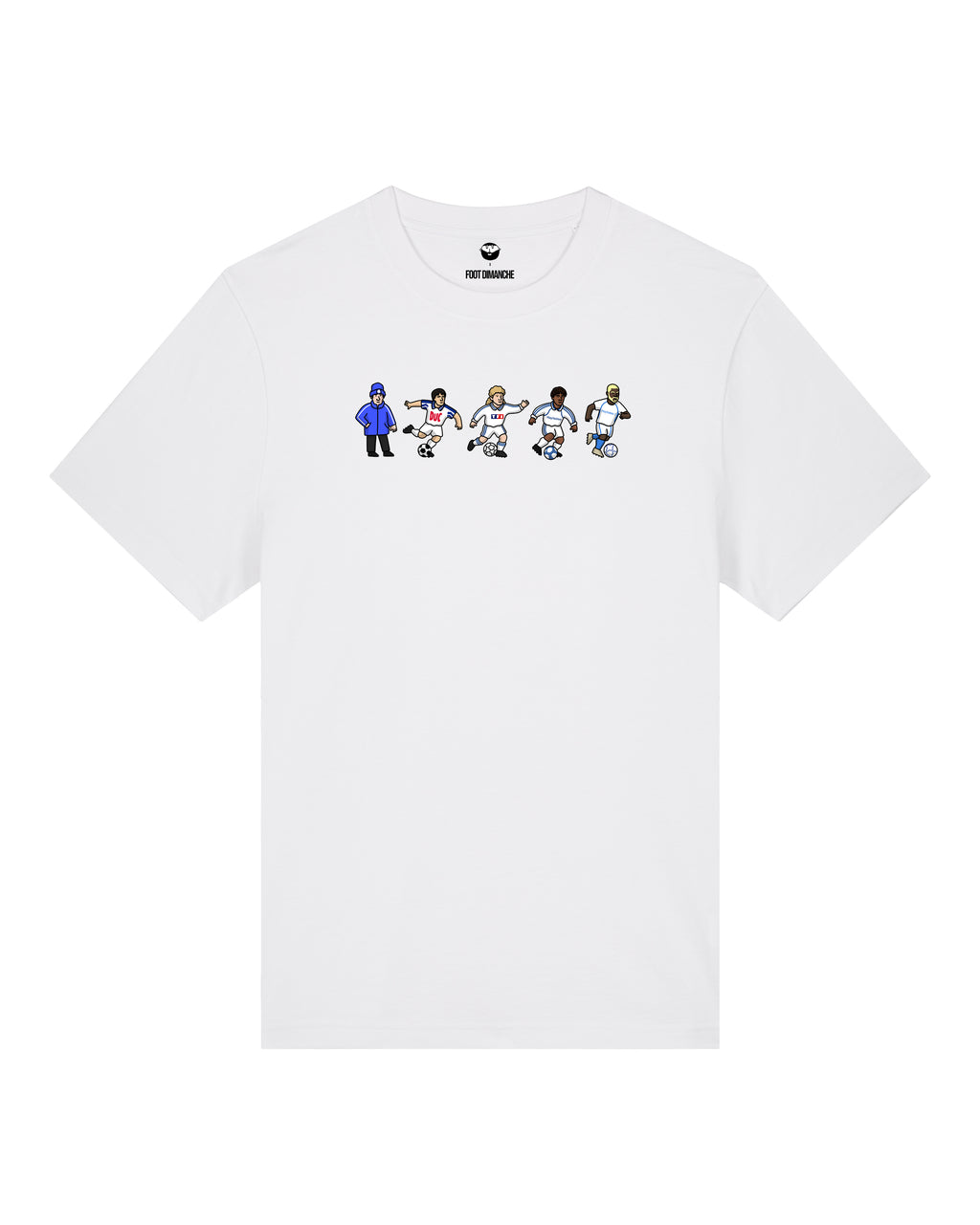 Tee Shirt Auxerre - Foot Dimanche x Clément Striano