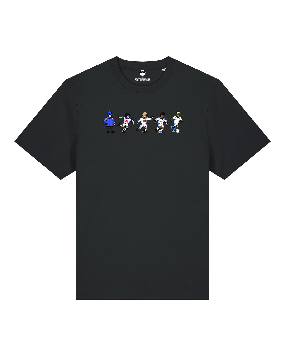 Tee Shirt Auxerre - Foot Dimanche x Clément Striano