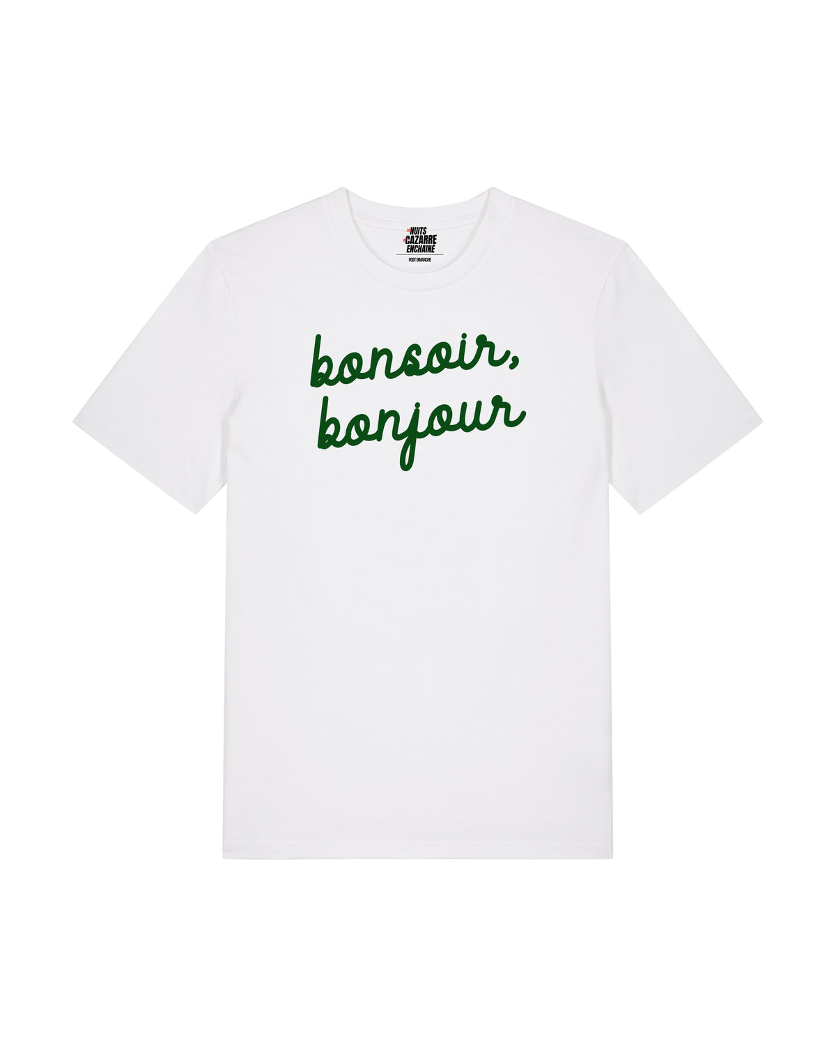 Tee Shirt Bonsoir, Bonjour - Cazarre x Foot Dimanche