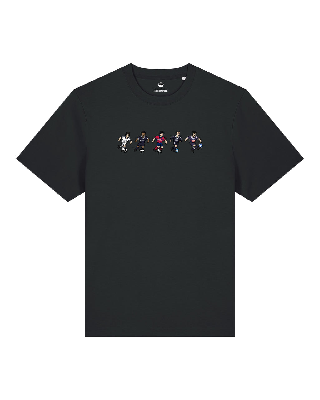 Tee Shirt Bordeaux - Foot Dimanche x Clément Striano