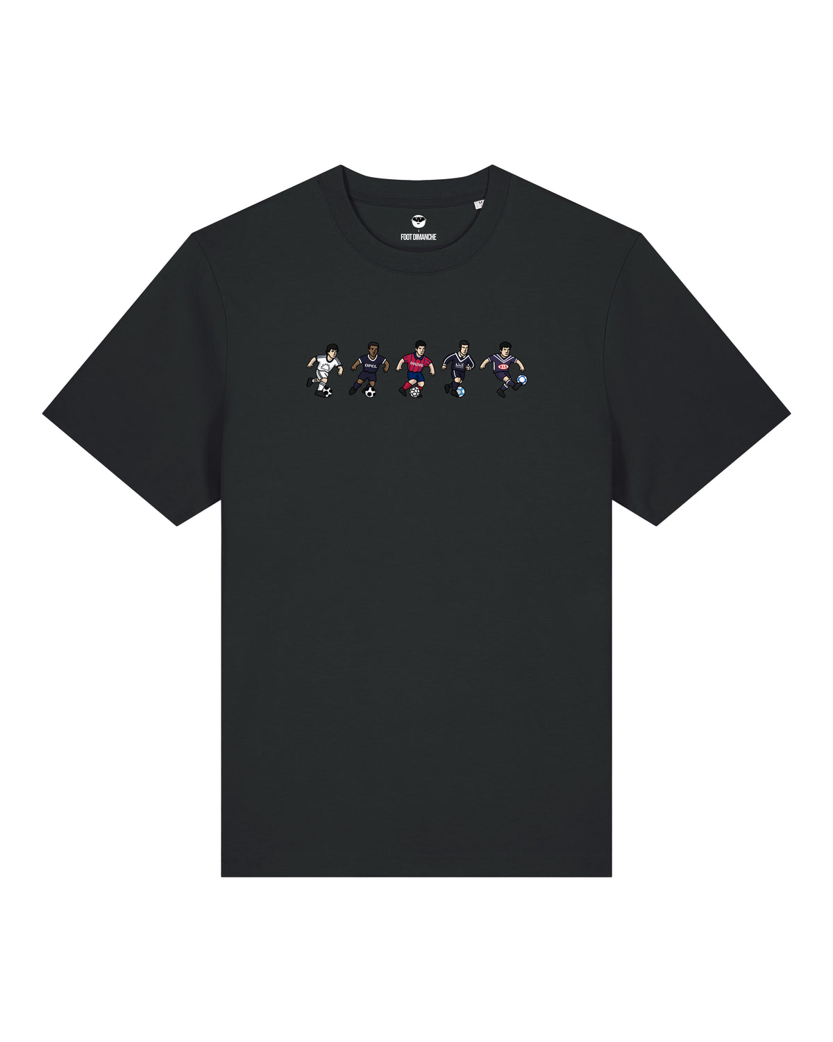 Tee Shirt Bordeaux - Foot Dimanche x Clément Striano
