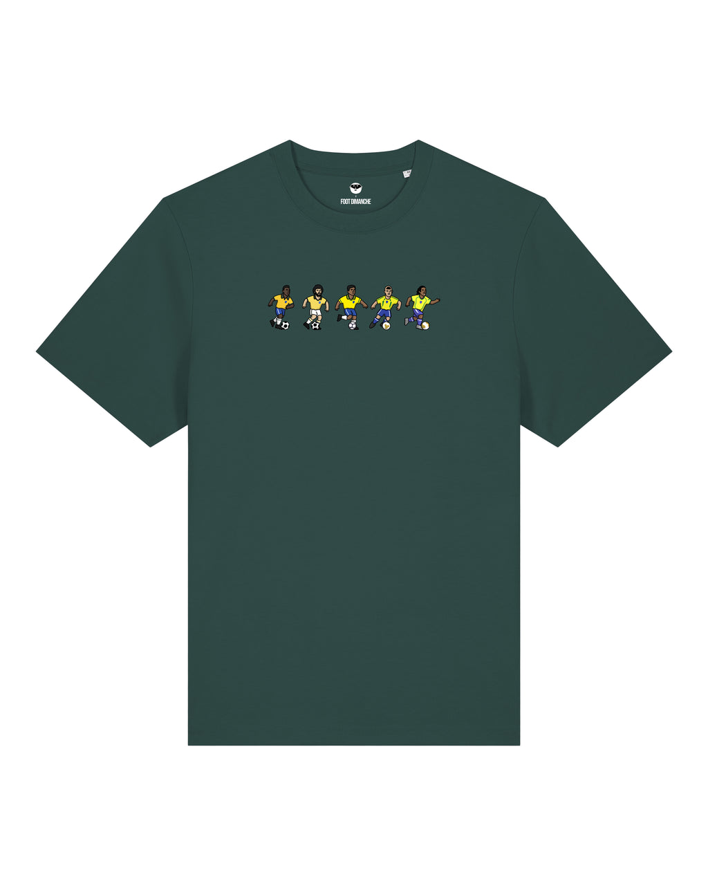 Tee Shirt Brésil - Foot Dimanche x Clément Striano