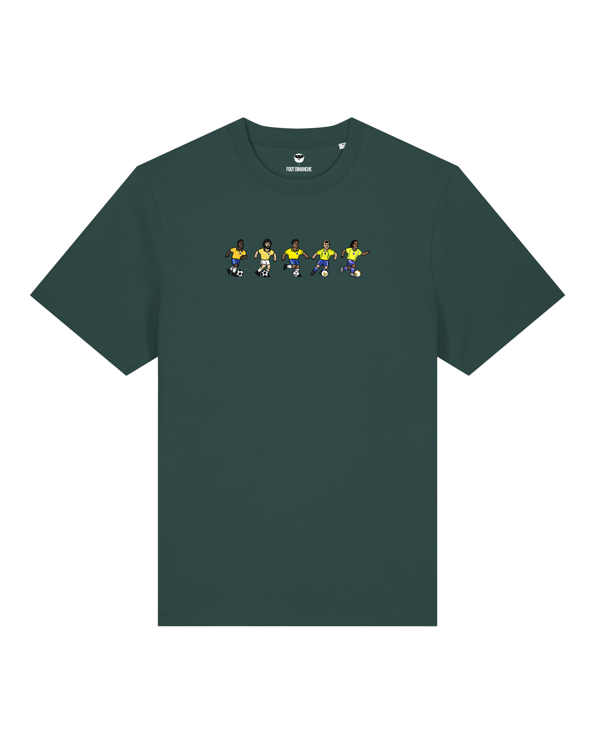 Tee Shirt Brésil - Foot Dimanche x Clément Striano