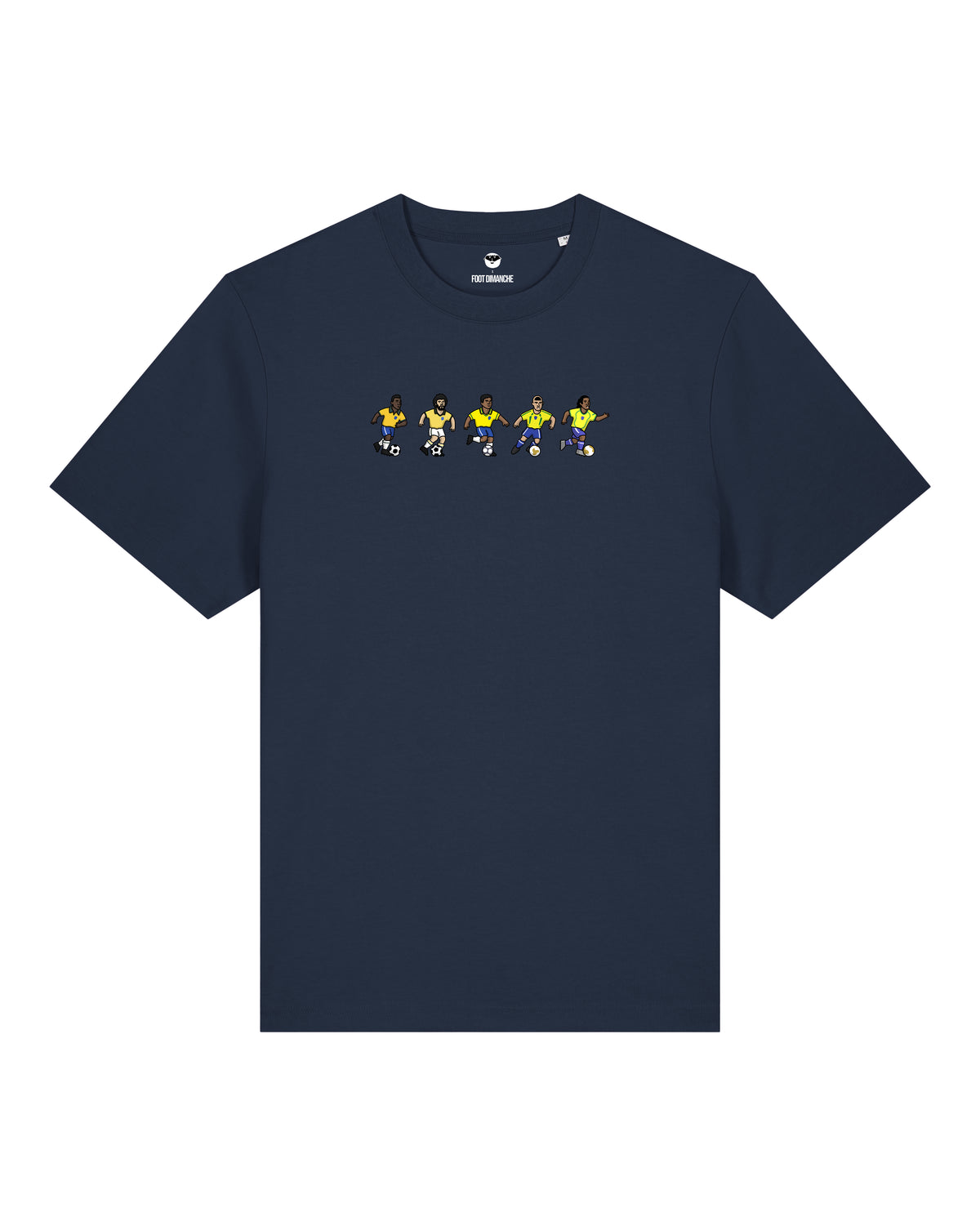 Tee Shirt Brésil - Foot Dimanche x Clément Striano