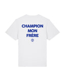 Tee Shirt Champion mon frère - Foot Dimanche