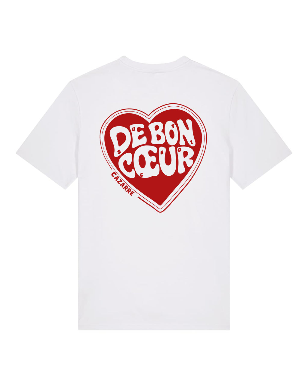 Tee Shirt De Bon Coeur - Cazarre x Foot Dimanche