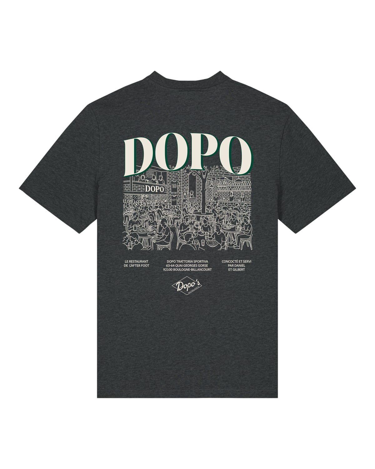 Tee Shirt Dopo Restaurant - Dopo x Foot Dimanche