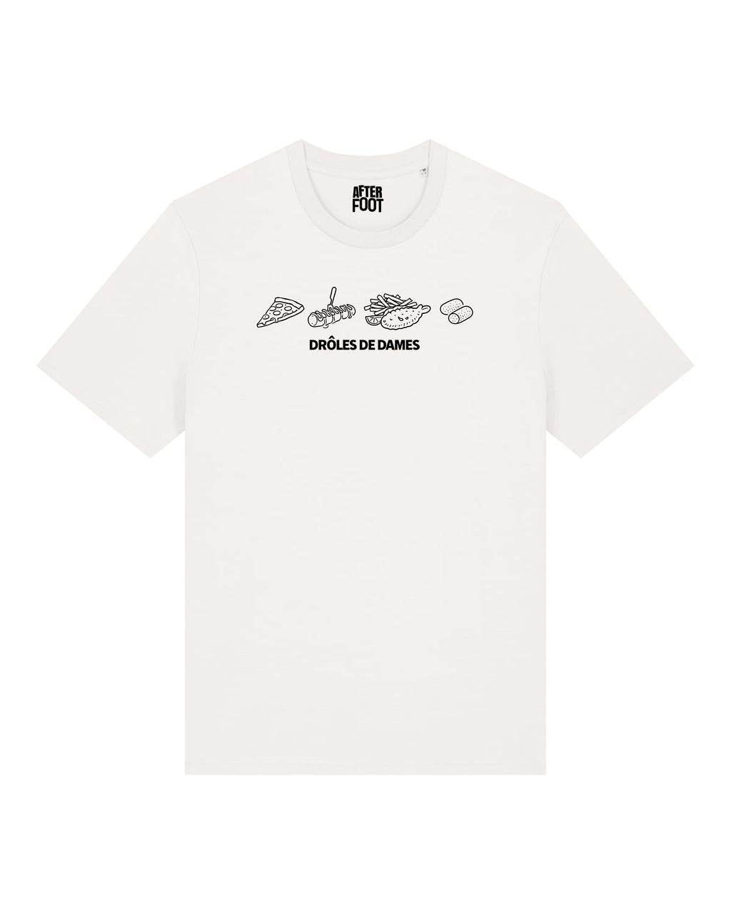 Tee Shirt Drôles de Dames Food - After Foot x Foot Dimanche