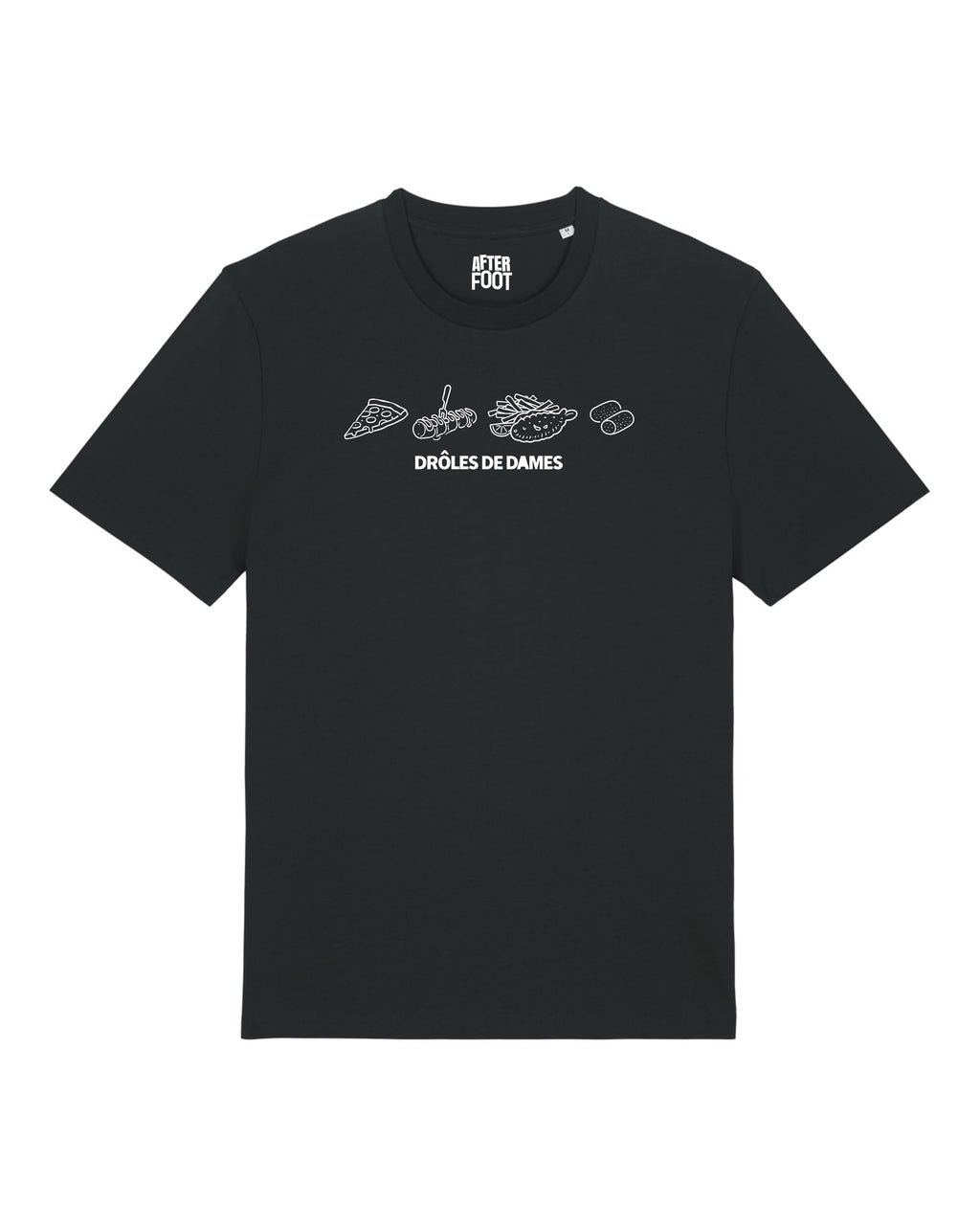 Tee Shirt Drôles de Dames Food - After Foot x Foot Dimanche