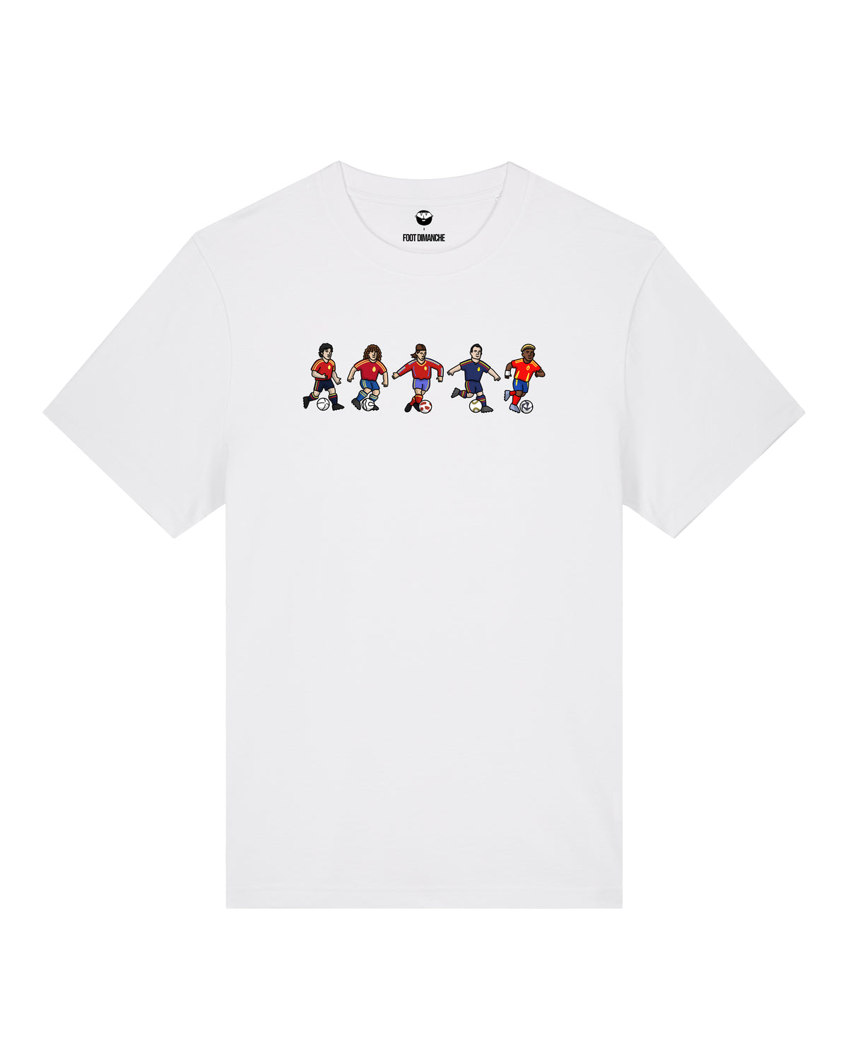 Tee Shirt Espagne - Foot Dimanche x Clément Striano