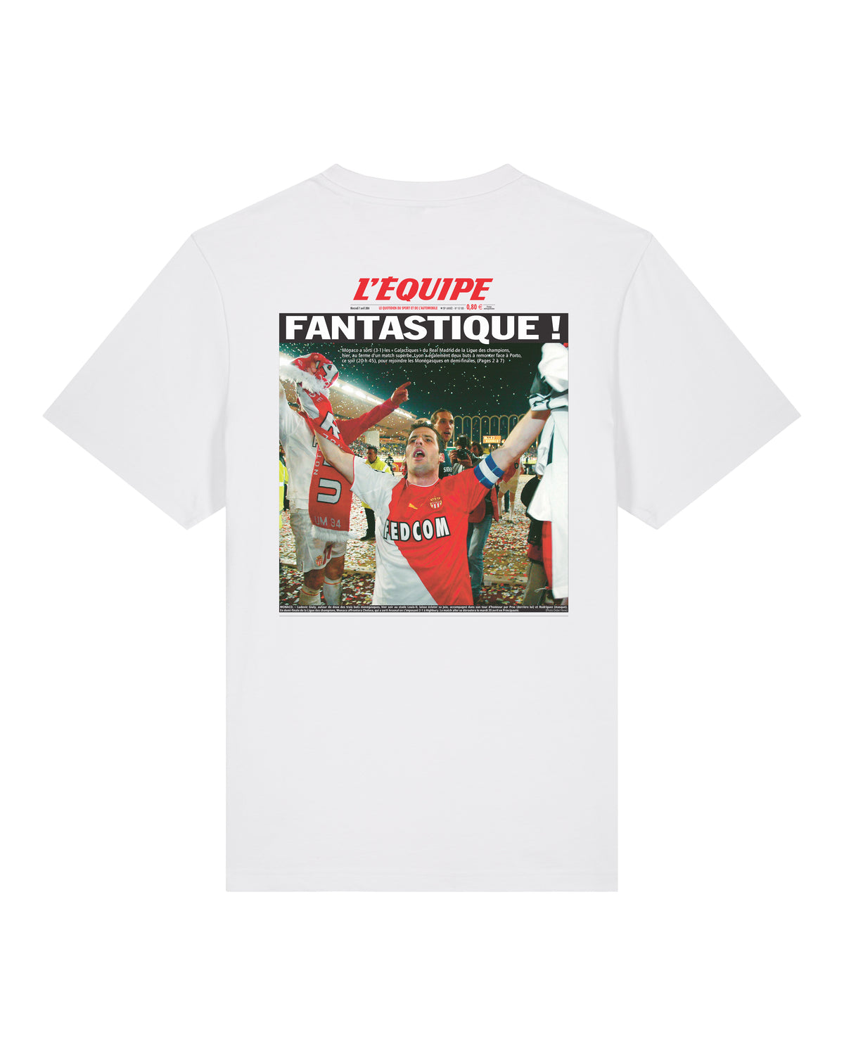 Tee Shirt Fantastique ! - L'Equipe x Foot Dimanche