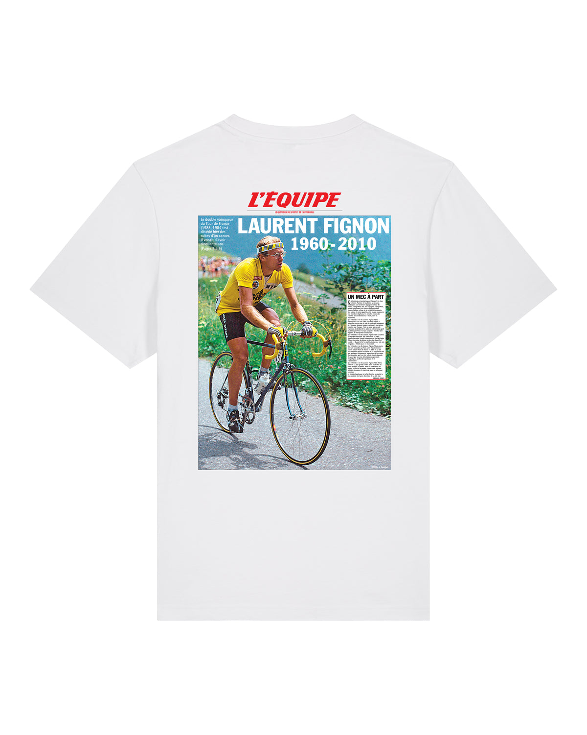 Tee Shirt Fignon - L'Equipe x Foot Dimanche