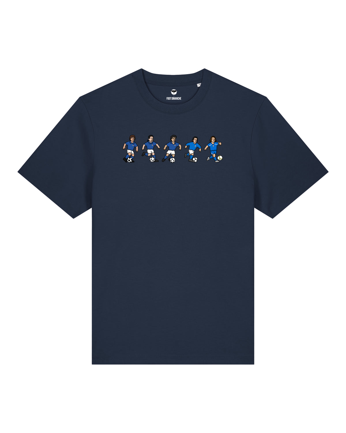 Tee Shirt Italie - Foot Dimanche x Clément Striano