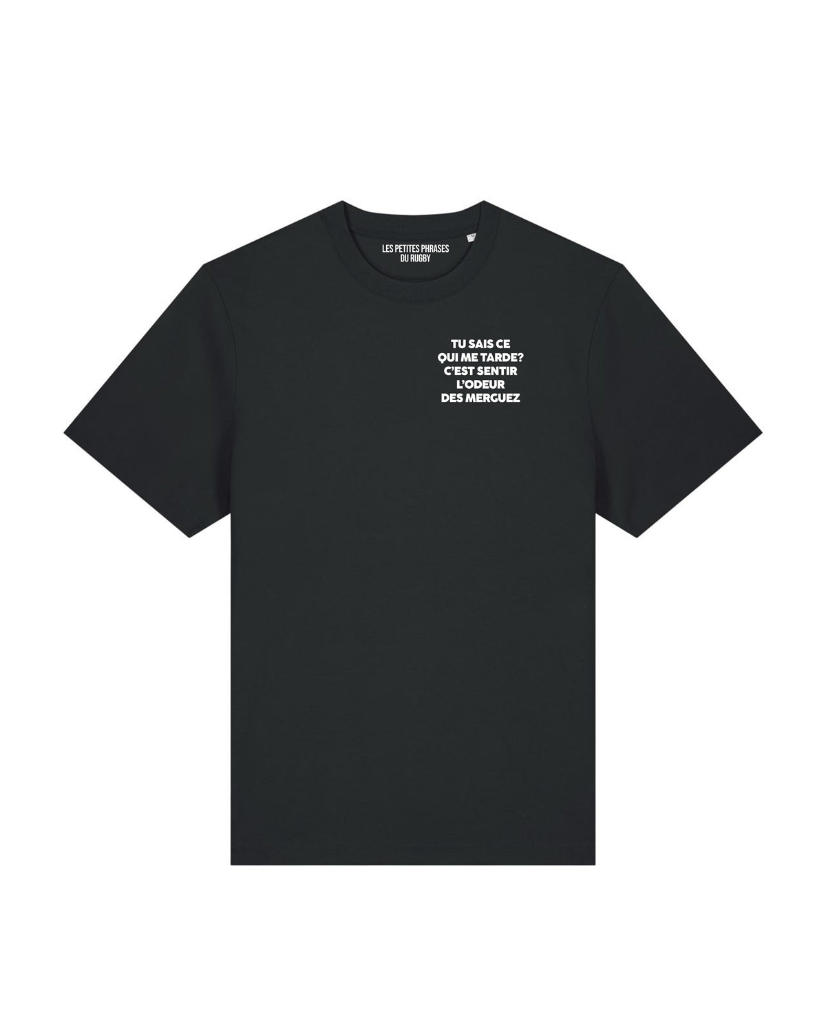 Tee Shirt L'odeur des merguez - Les petites phrases du rugby