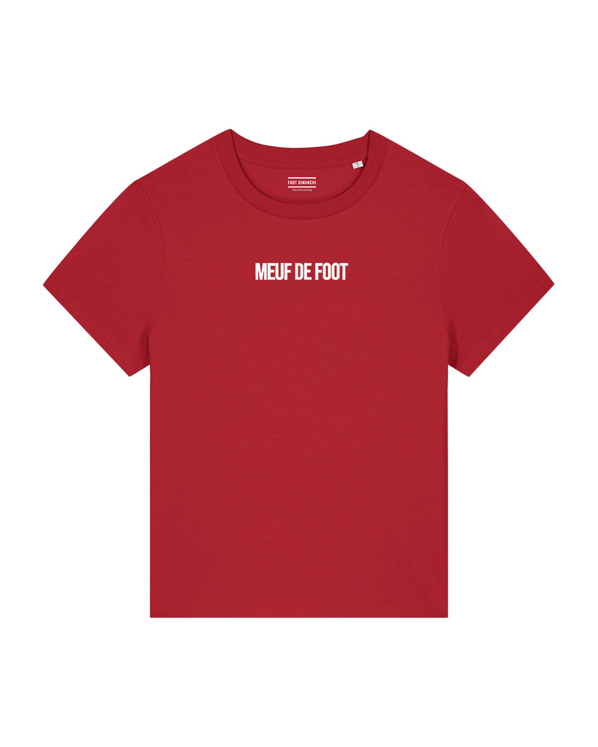 Tee Shirt MEUF DE FOOT brodé
