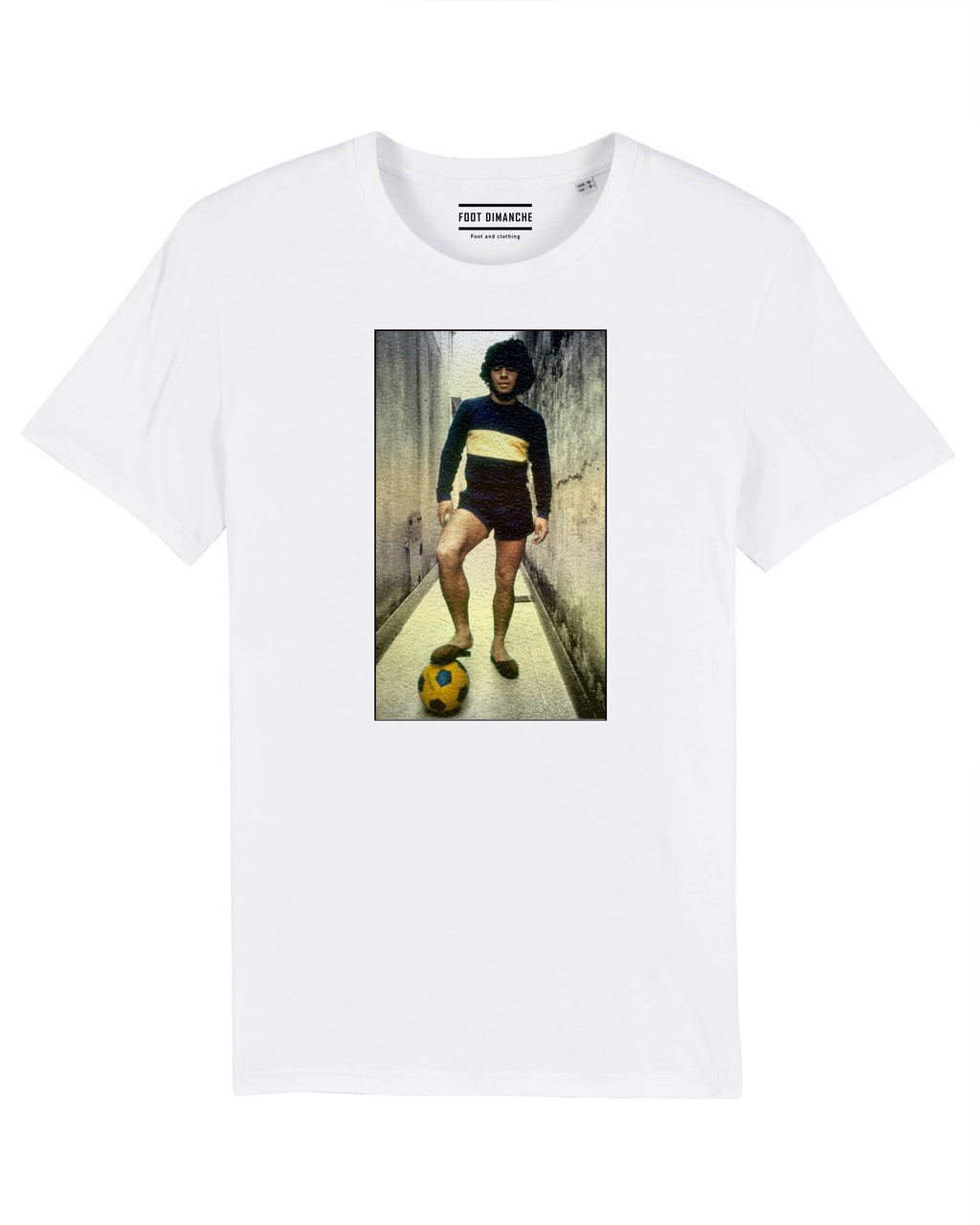 Tee Shirt Maradona Pantoufles - SOLDES