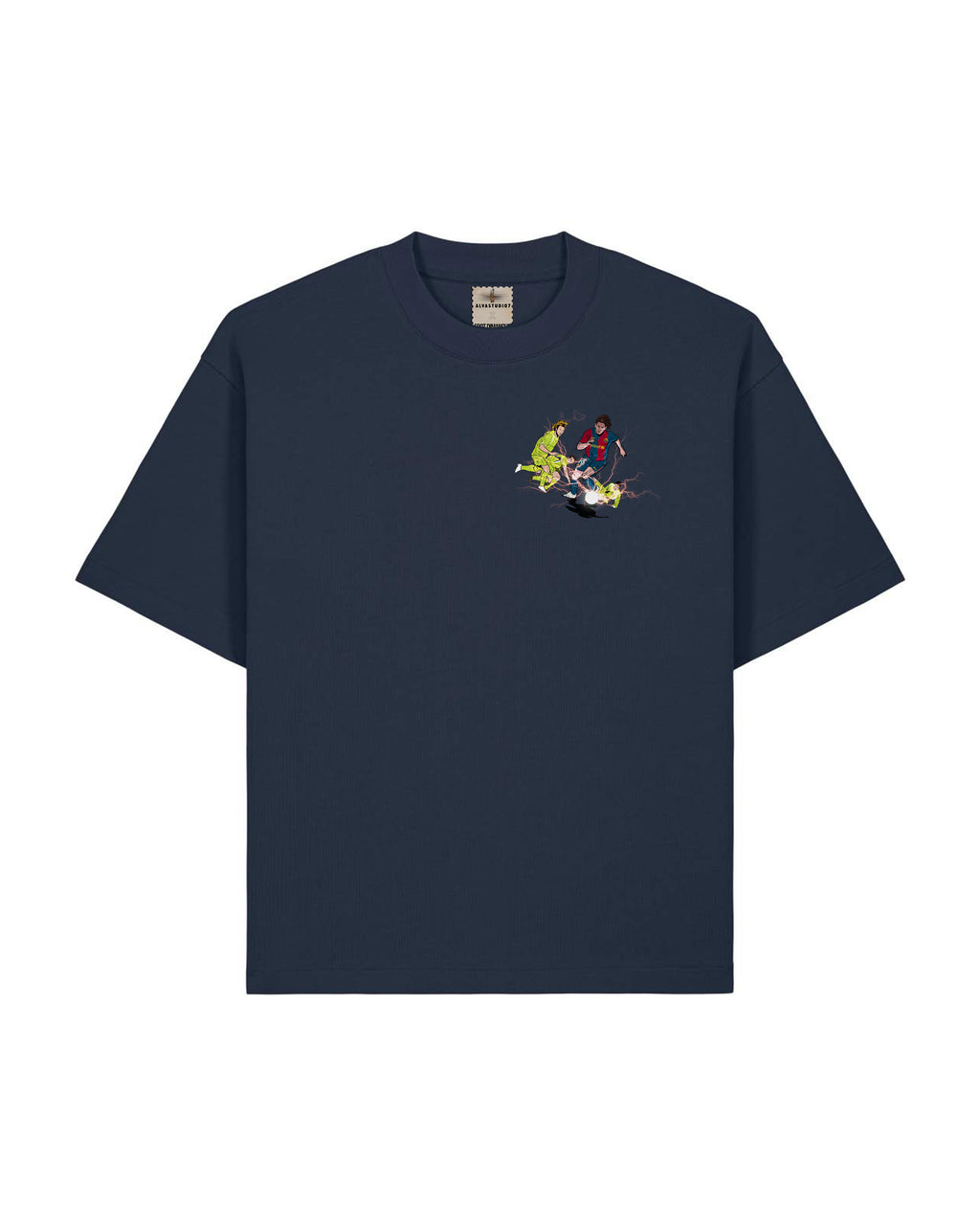 Tee Shirt Messi - Foot Dimanche x Alvastudio7