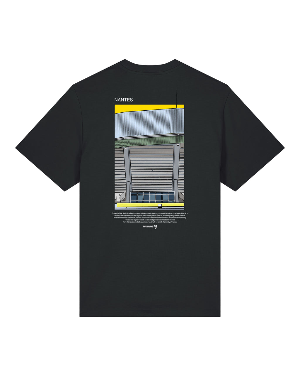 Tee Shirt Nantes - Foot Dimanche x Mark Johnson