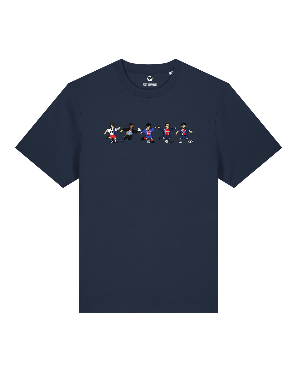 Tee Shirt Paris - Foot Dimanche x Clément Striano - SOLDES