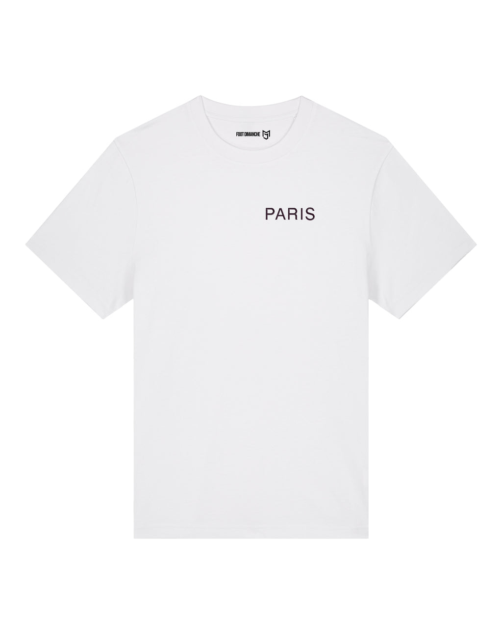 Tee Shirt Paris - Foot Dimanche x Mark Johnson