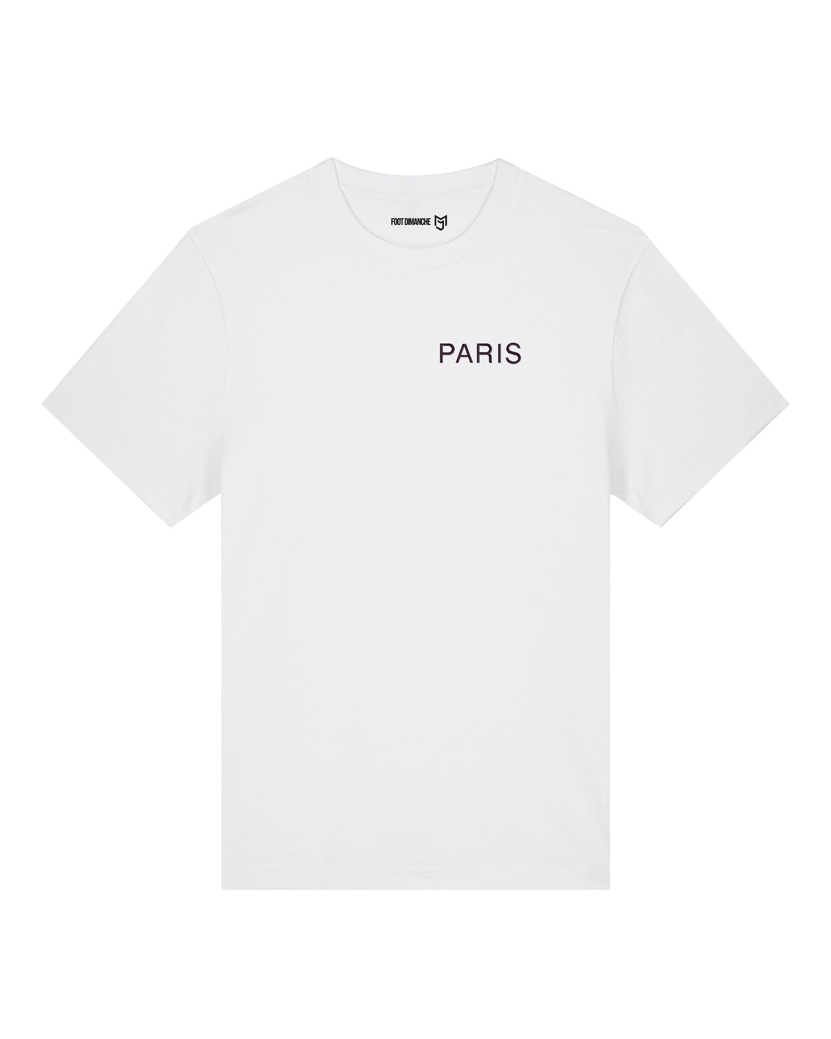 Tee Shirt Paris - Foot Dimanche x Mark Johnson