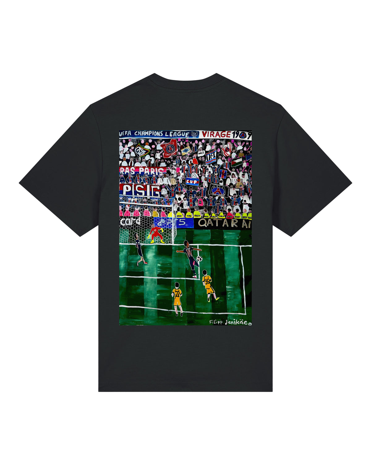 Tee Shirt Parisien et Champion - Jenikäe x Foot Dimanche
