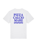 Tee Shirt Pizza Calcio Mare - Foot Dimanche Napoli