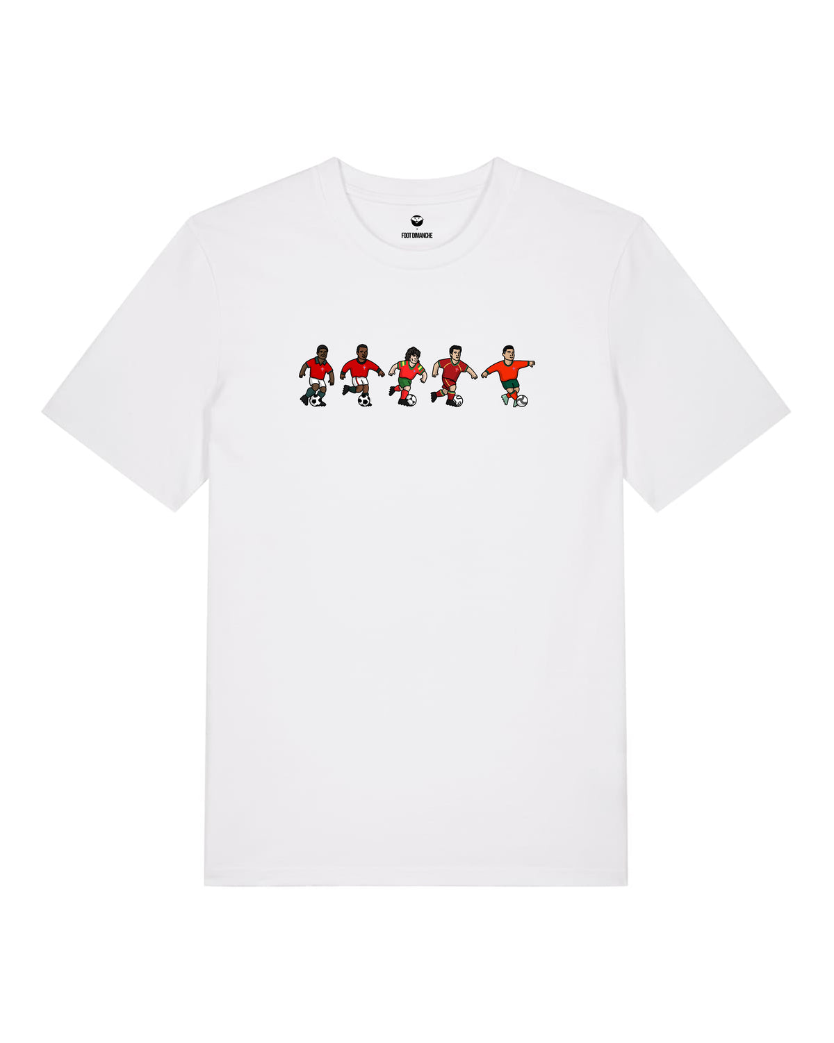 Tee Shirt Portugal - Foot Dimanche x Clément Striano