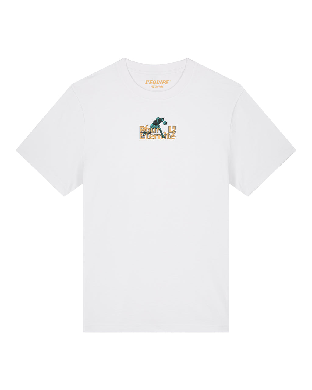 Tee Shirt Pour l'éternité - L'Equipe x Foot Dimanche - version bleue