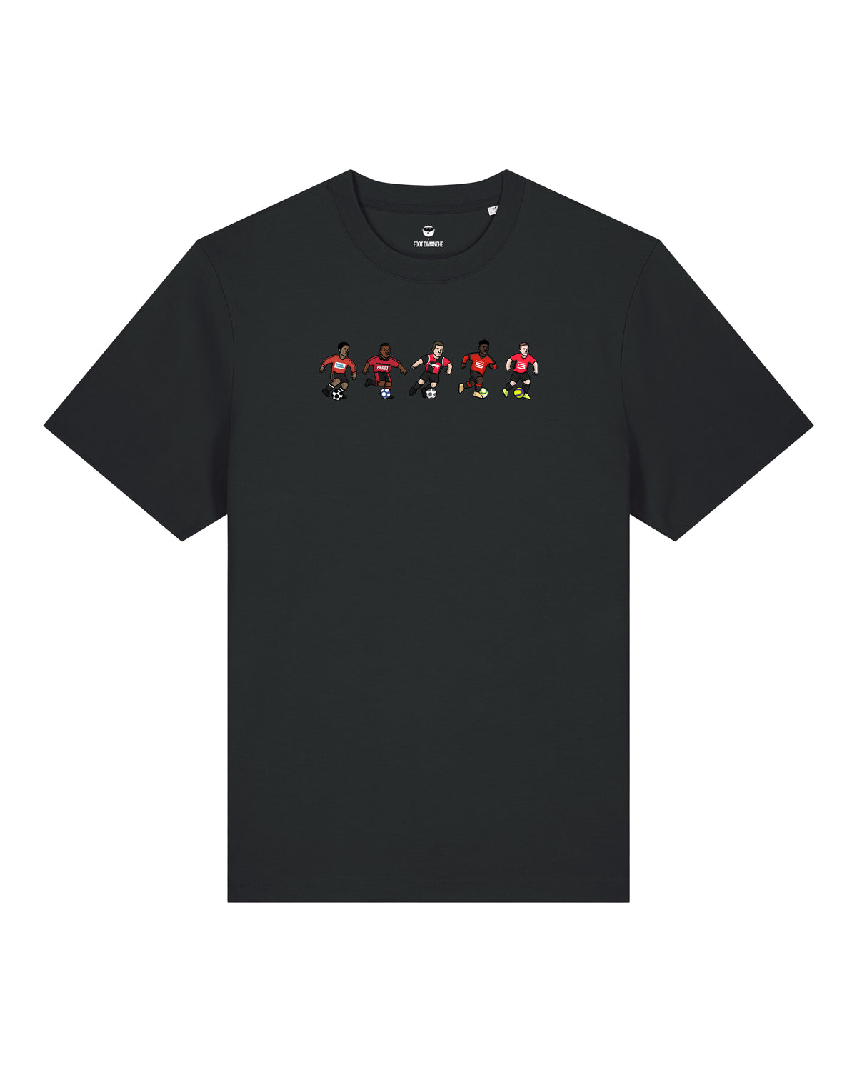 Tee Shirt Rennes - Foot Dimanche x Clément Striano