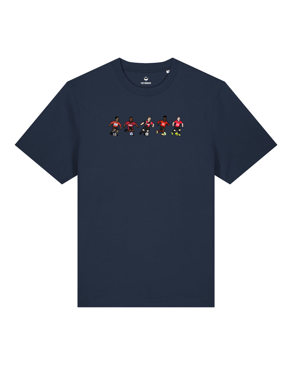 Tee Shirt Rennes - Foot Dimanche x Clément Striano