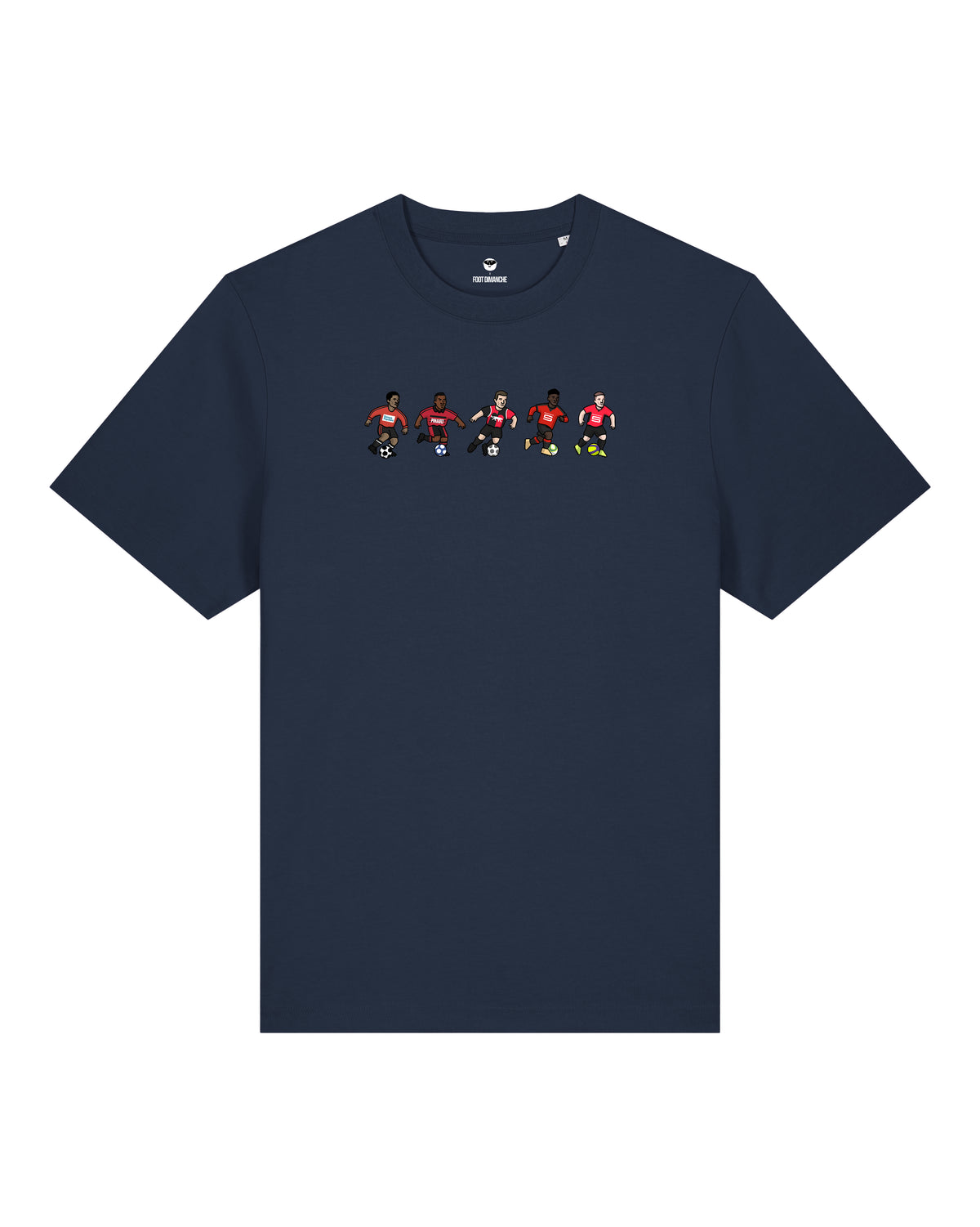 Tee Shirt Rennes - Foot Dimanche x Clément Striano