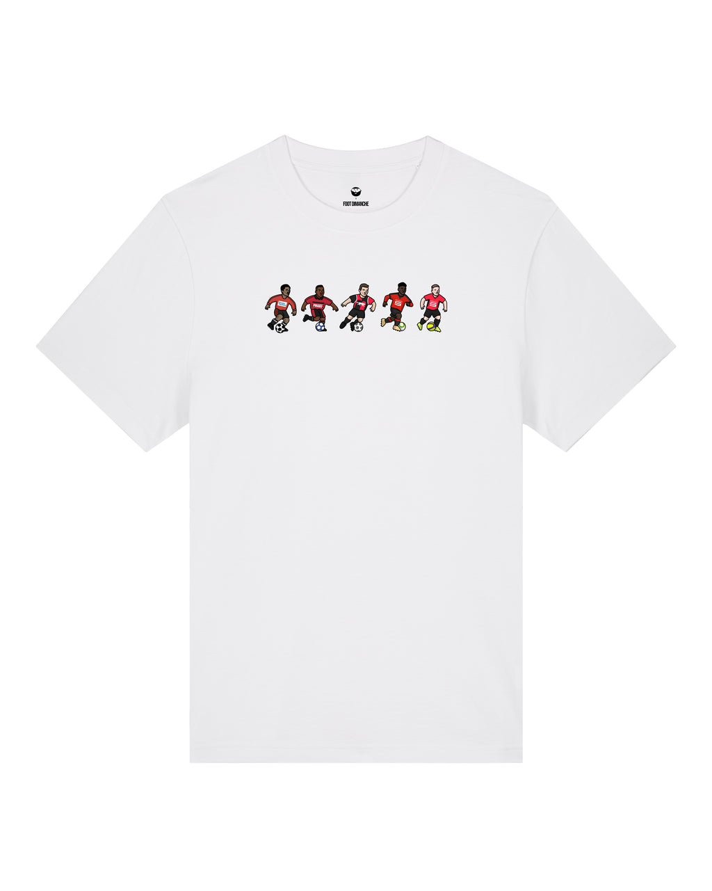 Tee Shirt Enfant Rennes - Foot Dimanche x Clément Striano