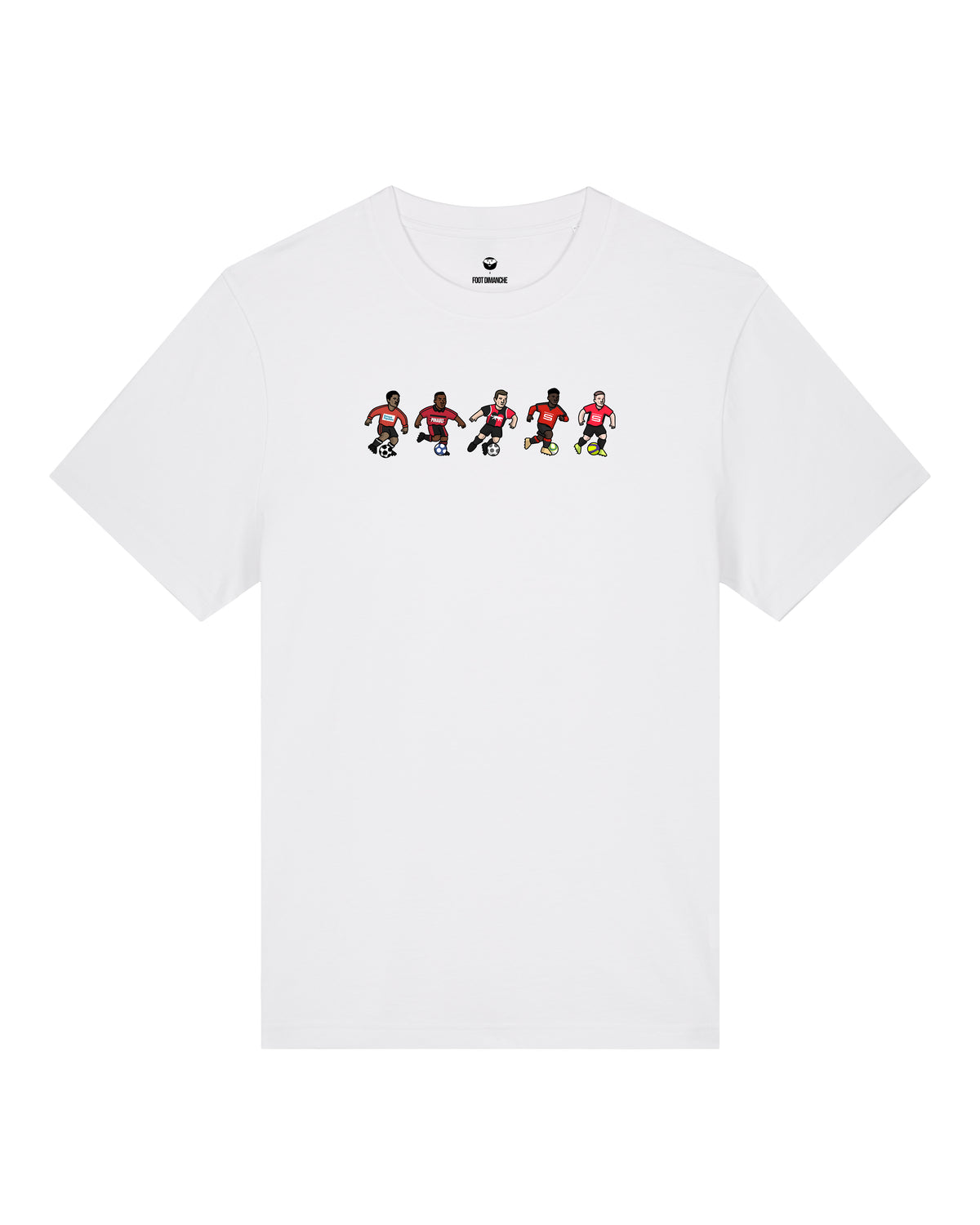 Tee Shirt Enfant Rennes - Foot Dimanche x Clément Striano