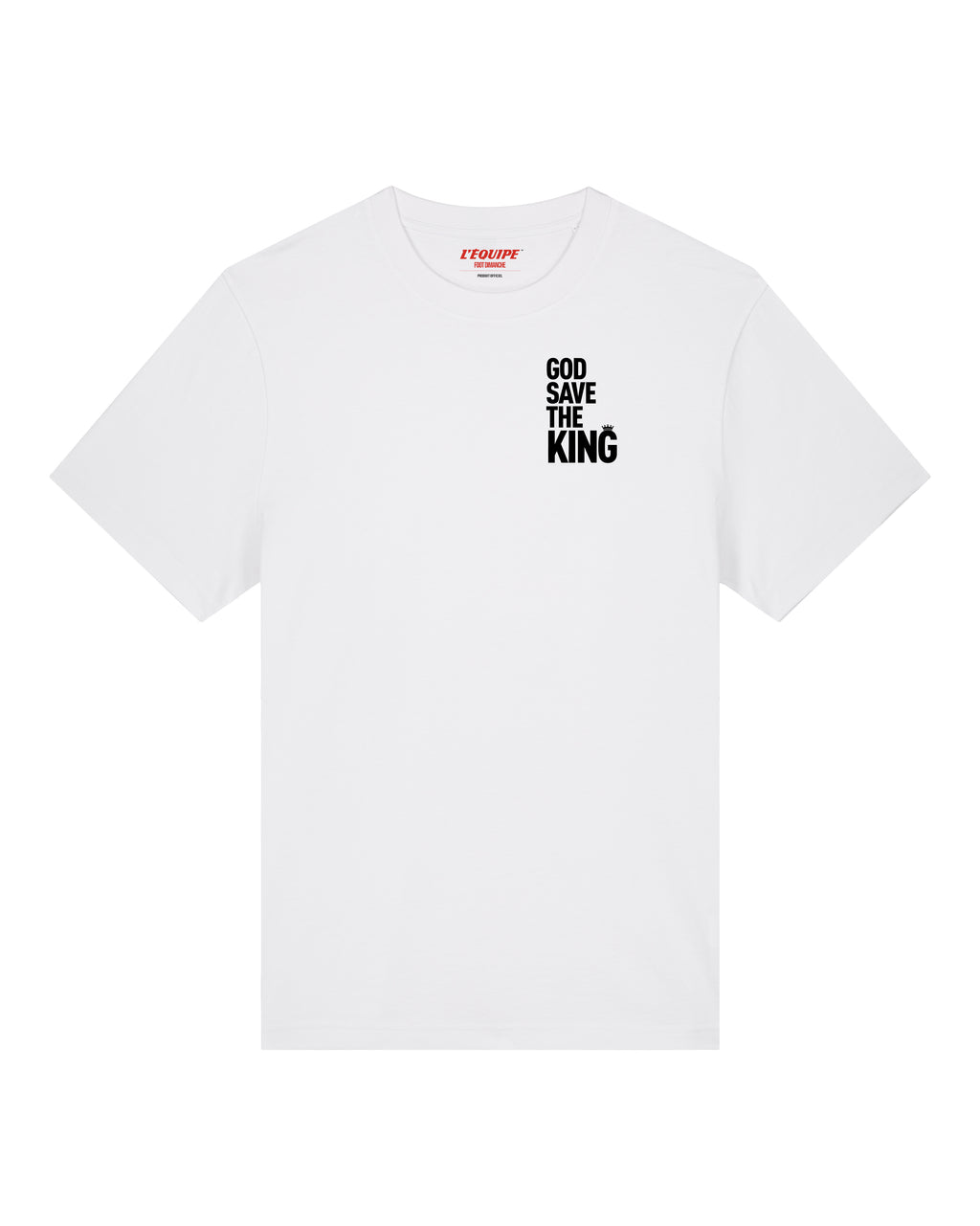 Tee Shirt God Save The King - L'Equipe x Foot Dimanche