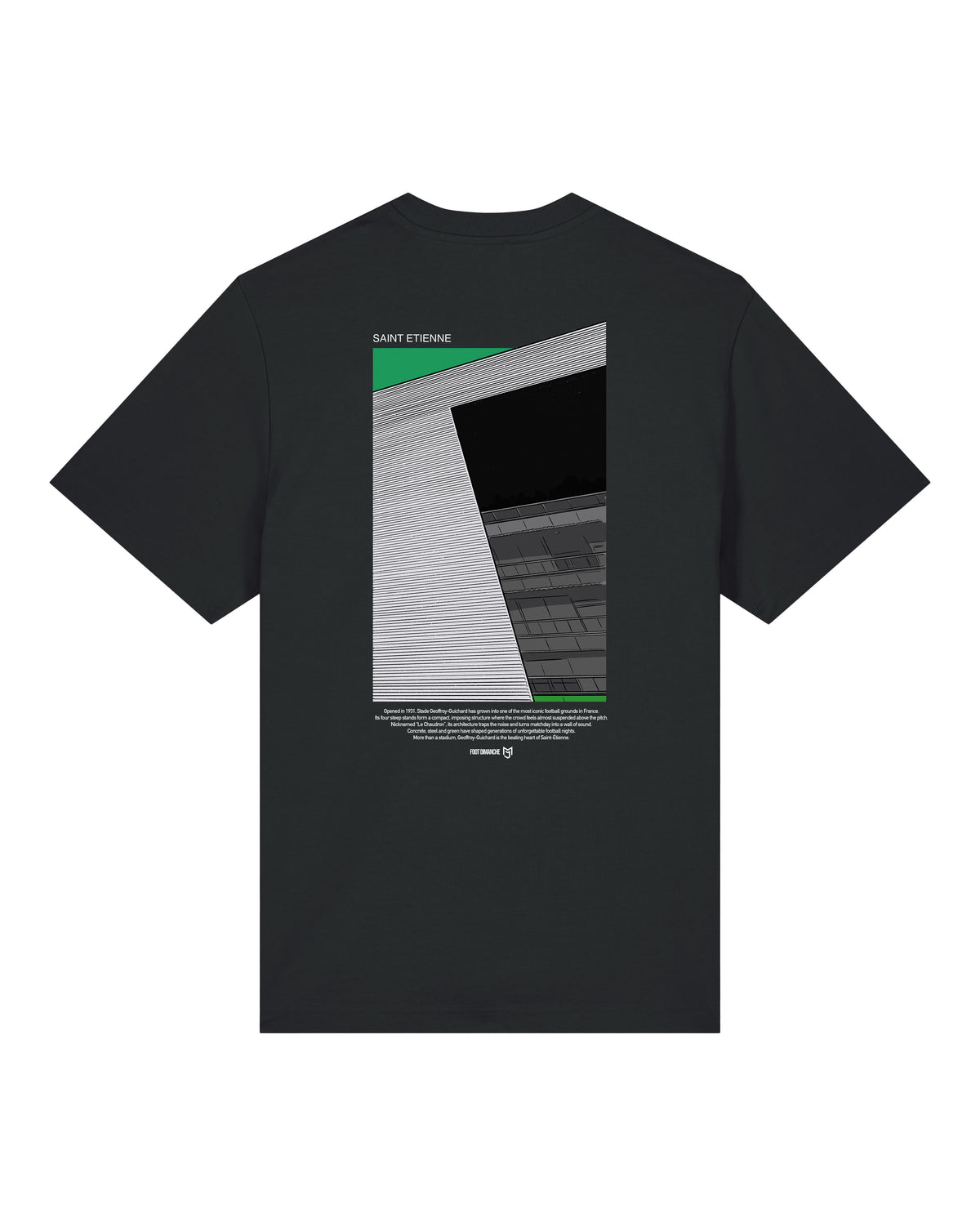 Tee Shirt Saint-Etienne - Foot Dimanche x Mark Johnson