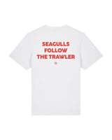 Tee Shirt Seagulls follow the trawler - Foot Dimanche