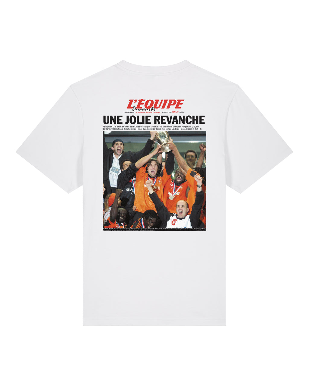 Tee Shirt Une Jolie Revanche - L'Equipe x Foot Dimanche