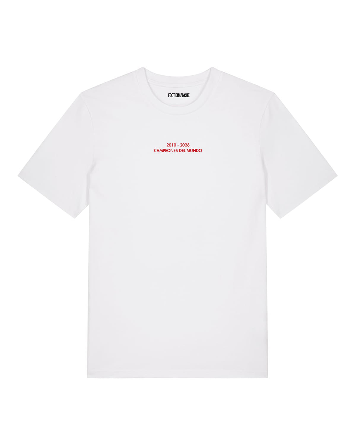 Tee Shirt Campeones del Mundo 2010 - 2026