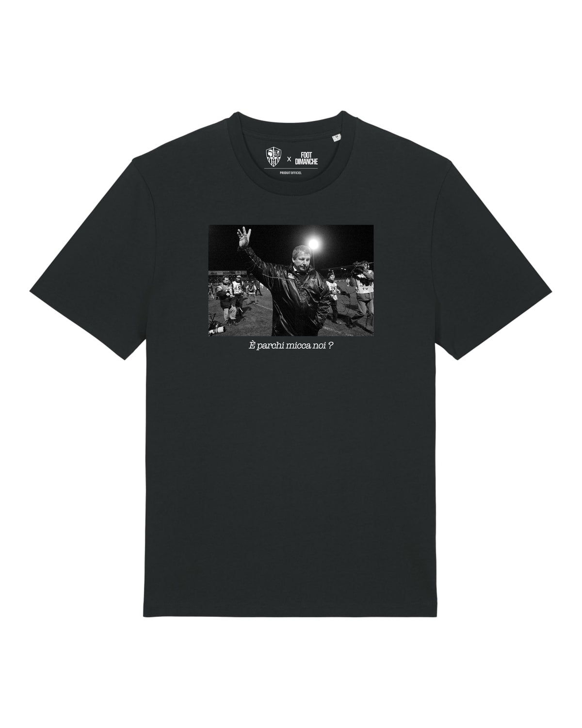 Tee Shirt Courbis AC Ajaccio x Foot Dimanche