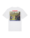 Tee Shirt Ici c'est Paradis PSG - L'Equipe x Foot Dimanche