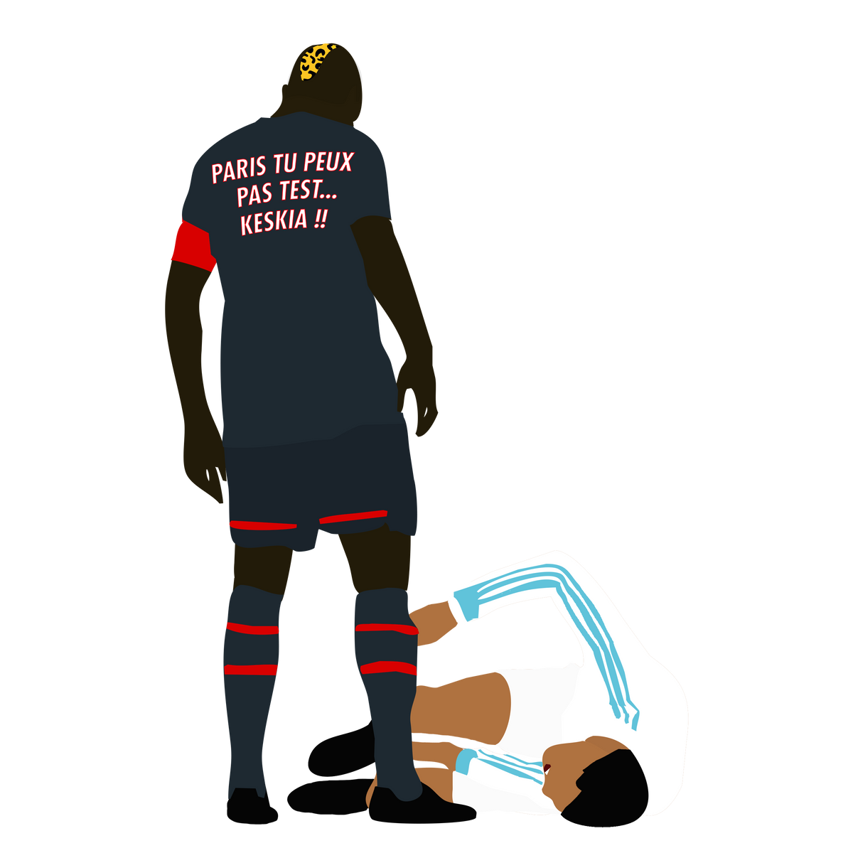 Tee Shirt Keskia Sakho - Foot Dimanche