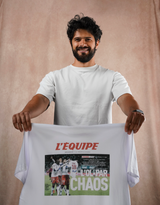 Tee Shirt L'OL par chaos - L'Equipe x Foot Dimanche