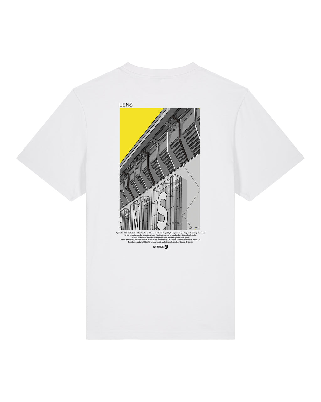 Tee Shirt Lens - Foot Dimanche x Mark Johnson