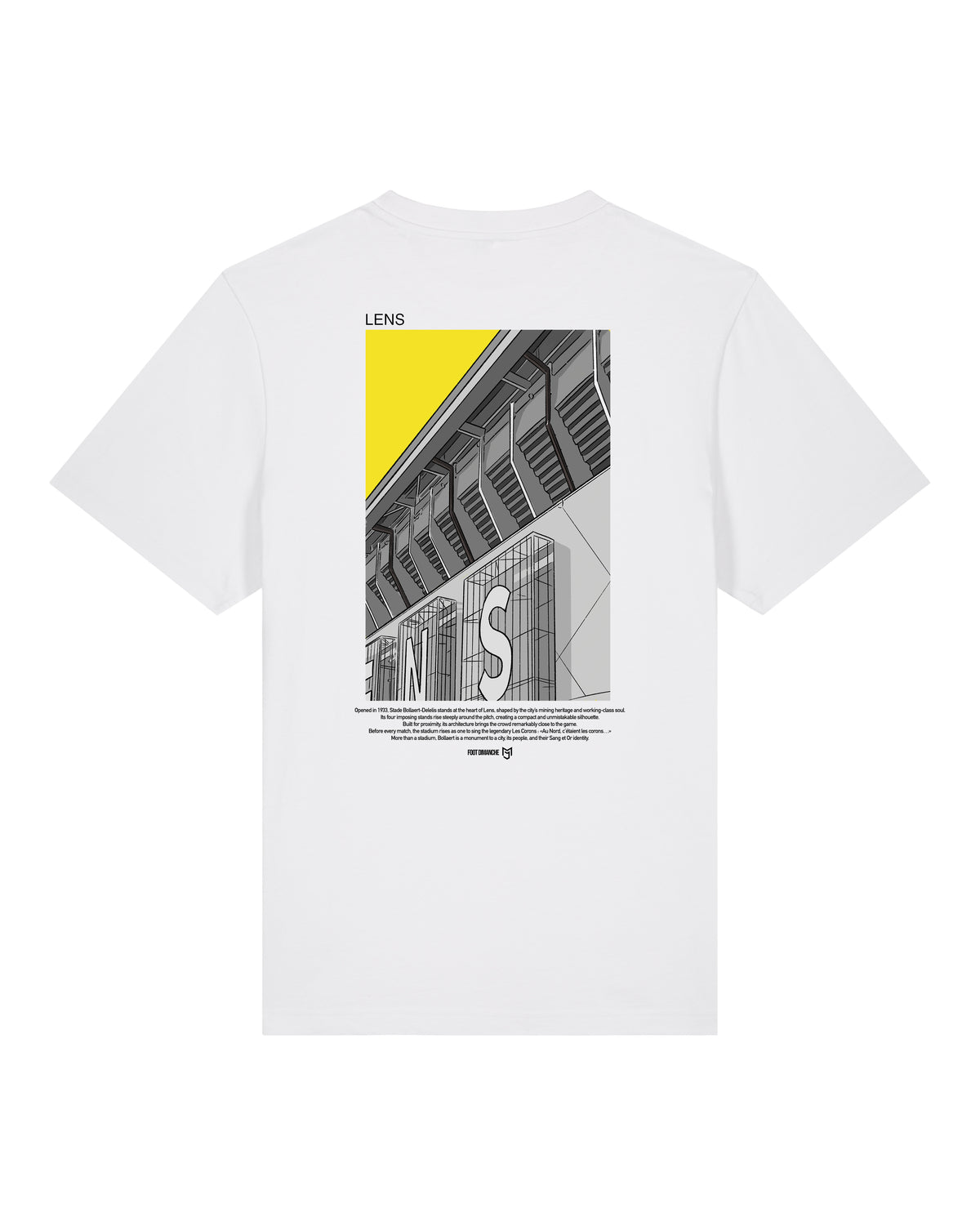 Tee Shirt Lens - Foot Dimanche x Mark Johnson