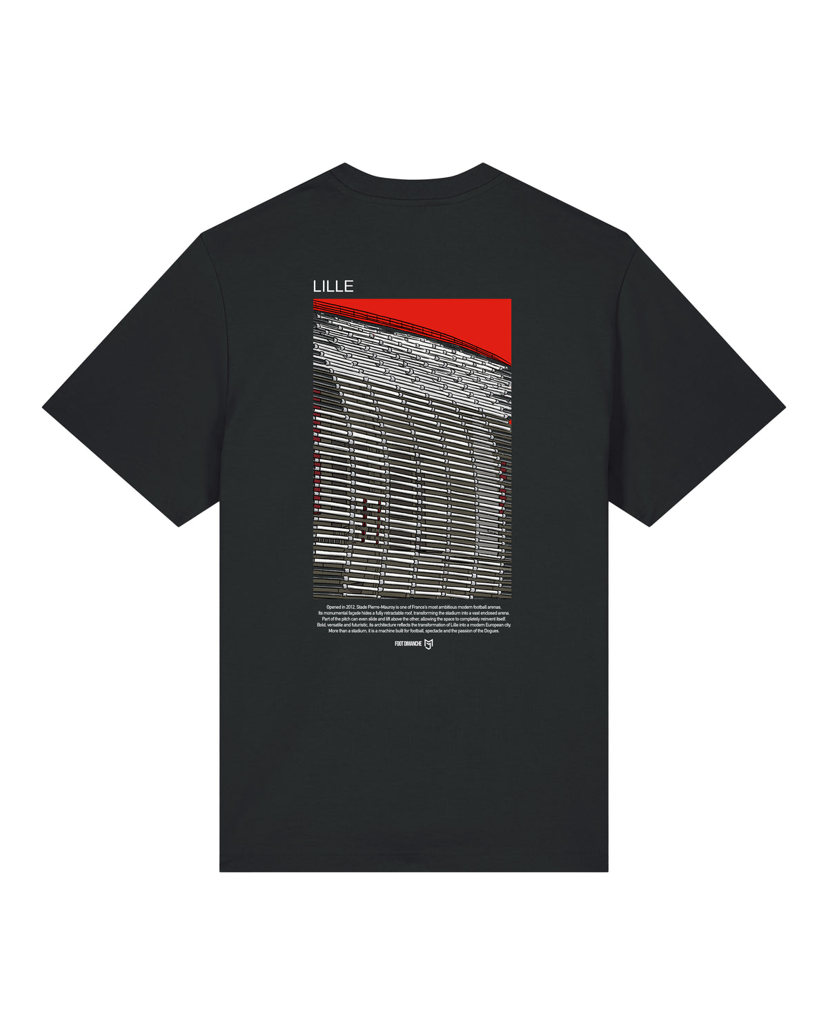 Tee Shirt Lille - Foot Dimanche x Mark Johnson