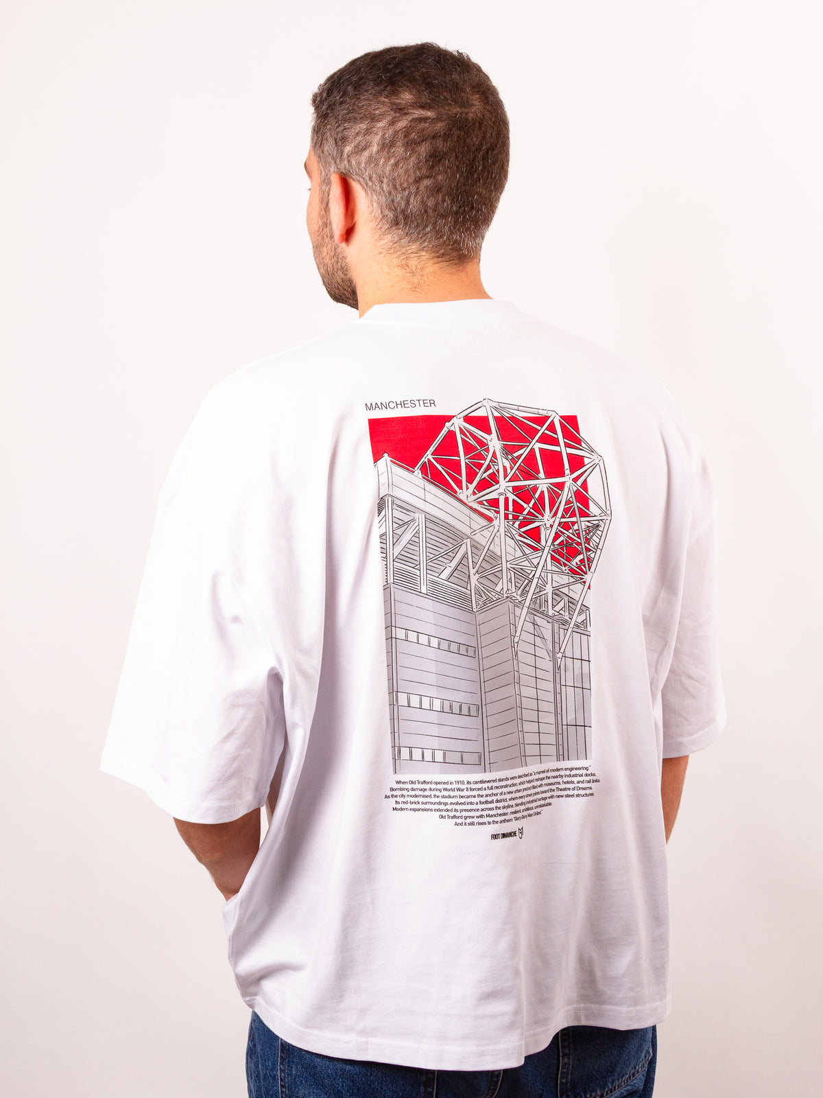 Tee Shirt Manchester - Mark Johnson x Foot Dimanche