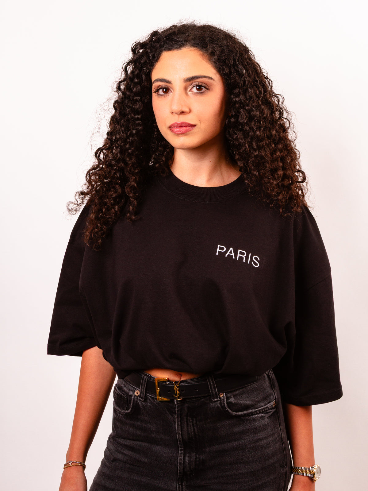 Tee Shirt Paris brodé - Foot Dimanche x Mark Johnson