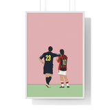 Poster Madonnina Milan Inter - Foot Dimanche