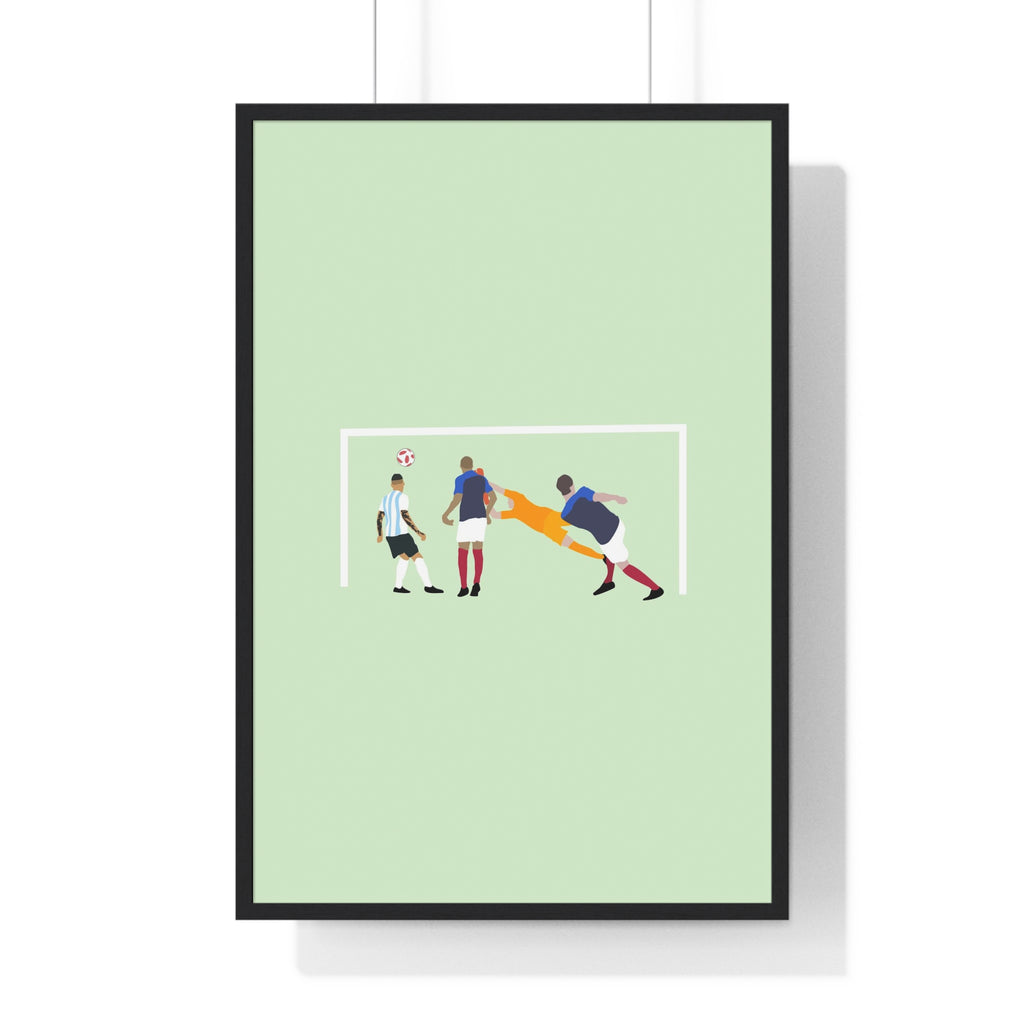 Poster Second Poteau Pavard